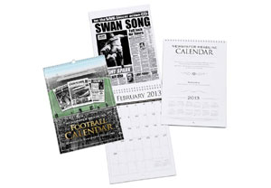 Swansea City Football Club A4 Personalised Calendar