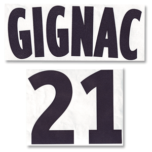 Gignac 21 07-08 Toulouse Home Official Name and Number