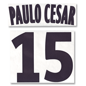Paulo Cesar 15 07-08 Toulouse Home Official Name and Number