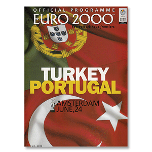 Turkey vs Portugal - European Championships 2000 in Amsterdam 24th June 2000