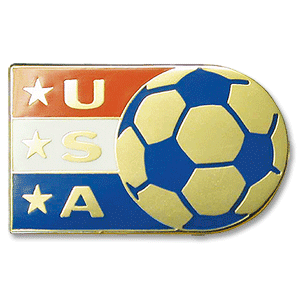 USA Enamel Pin Badge
