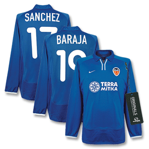 00-01 Valencia Home C/L L/S Shrt + Bjorklund No. 3 - Players
