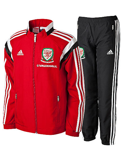 adidas Wales 2014 Press Suit Junior