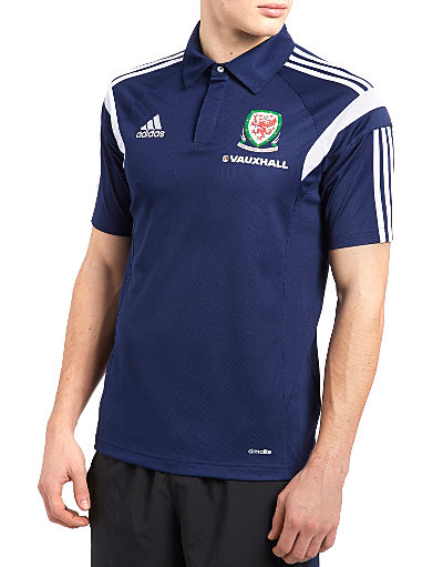 adidas Wales 2014 Training Polo Shirt