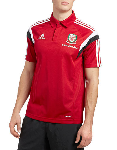 adidas Wales Training Polo Shirt
