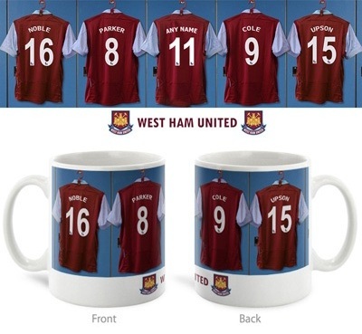 Personalised West Ham Mug