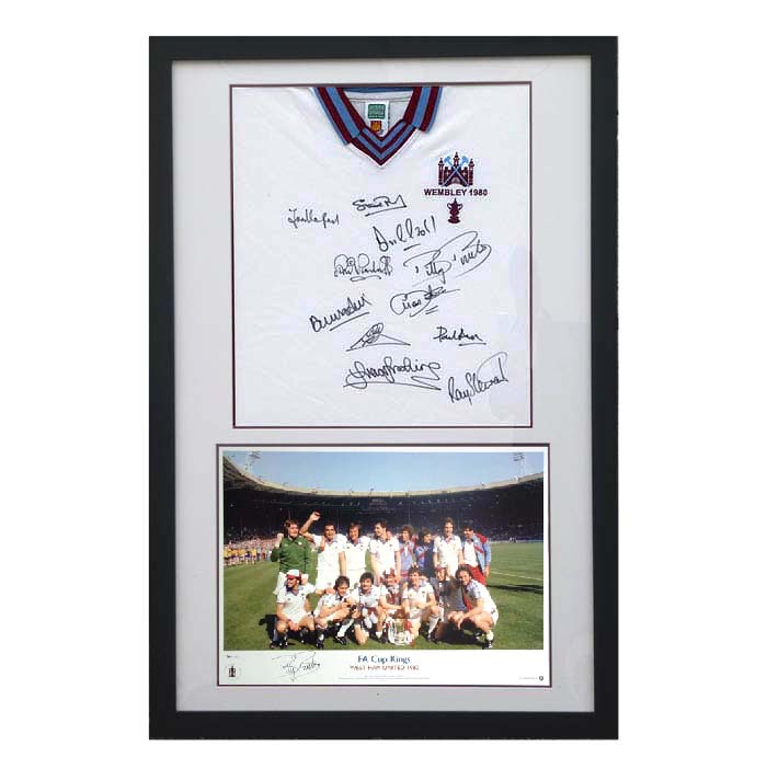 West Ham - 1980 FA Cup 'Kings' presentation