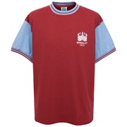 West Ham United 1975 FA Cup Final No.4 Shirt - Claret/Blue