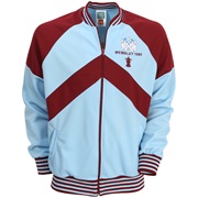 West Ham United 1980 FA Cup Final Track Jacket - Blue/Claret