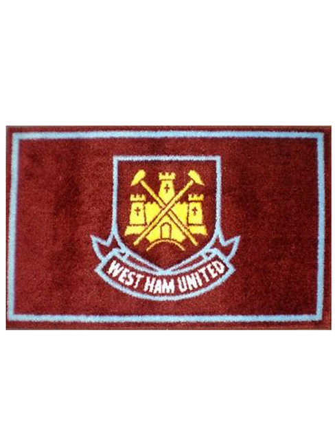 West Ham United FC Crest Floor Rug