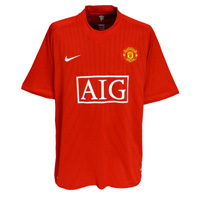 Official Man Utd Home Shirt 2007/08